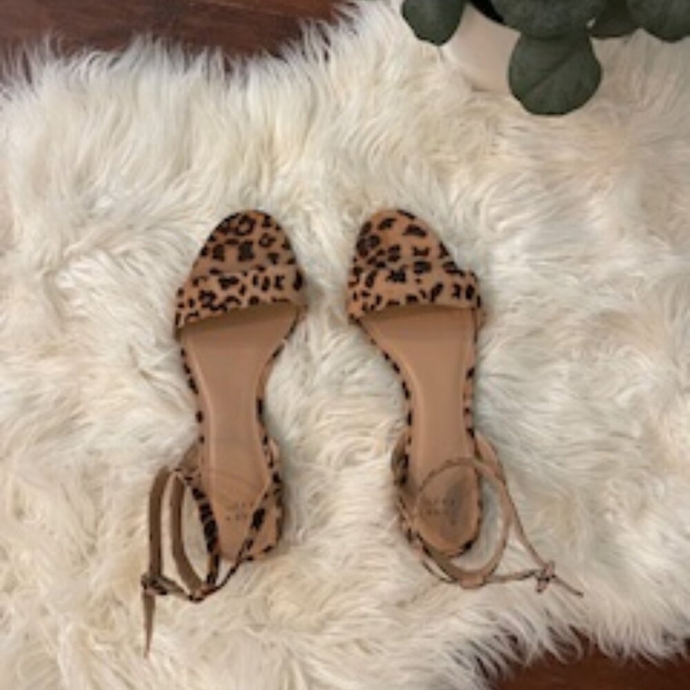 A New Day Leopard Print Sandal